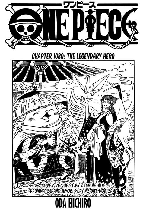 one piece manga chapter 1080|One Piece Chapter 1080: The Legendary Hero